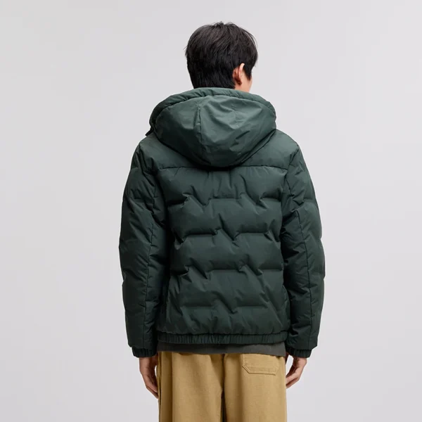 Semir Down Jacket Men 2024 New Waterproof Hooded Outerwear Winter Clothing Solid Color Versatile Direct-Injection Down Thickened - Image 6