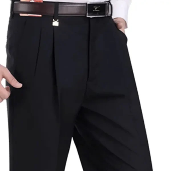 Men's Casual Suit Pants Autumn Thick Cotton Classic Business Fashion Stretch Trousers Male Brand Clothes High Waist A147 - Image 3