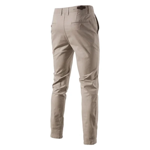 AIOPESON Casual Cotton Men Trousers Solid Color Slim Fit Men's Pants New Spring Autumn High Quality Classic Business Pants Men - Image 3