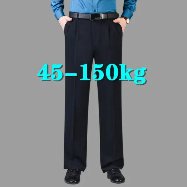 Men's Pants Clothing Officer Pantalones Hombre Oversized High Waist Trousers Spring Autumn Britches New Streetwear Casual Pants - Image 3